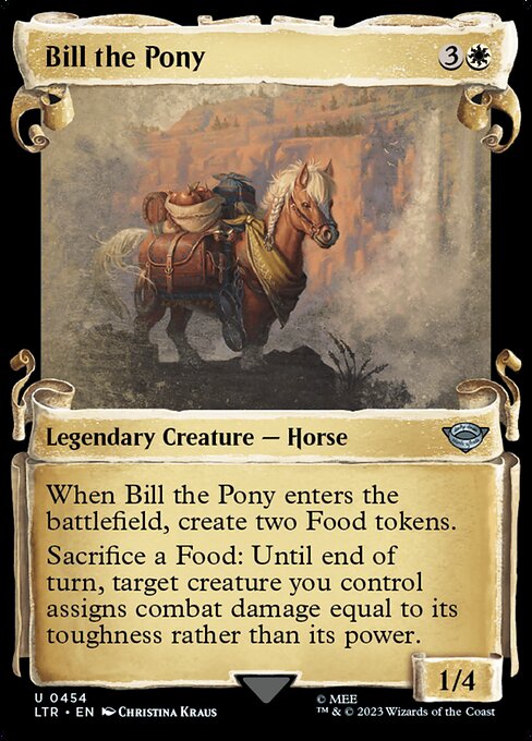 Bill the Pony highlighted card art