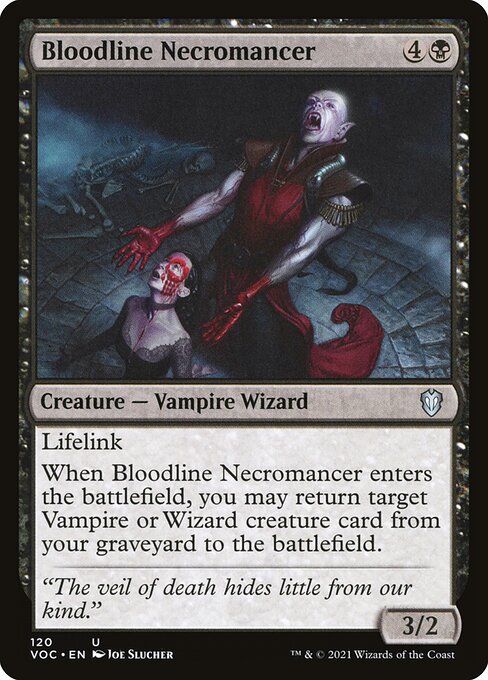 Bloodline Necromancer from Crimson Vow Commander