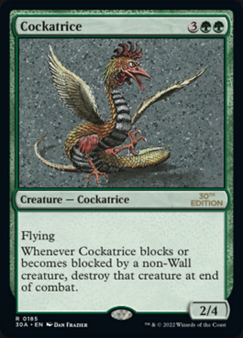 Cockatrice from 30th Anniversary Edition