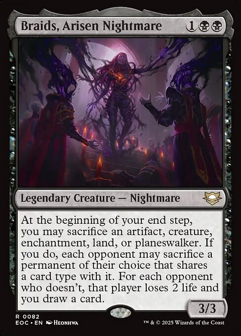 Braids, Arisen Nightmare highlighted card art