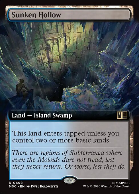 Sunken Hollow from Marvel Super Heroes Commander