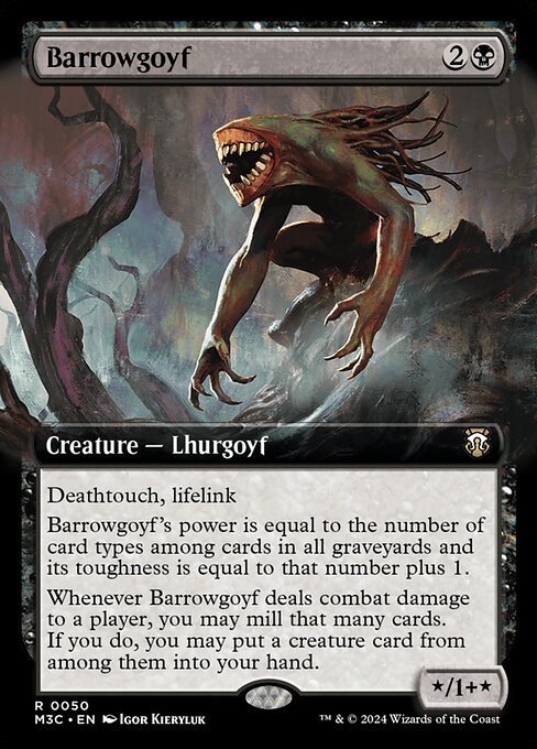 Barrowgoyf from Modern Horizons 3 Commander