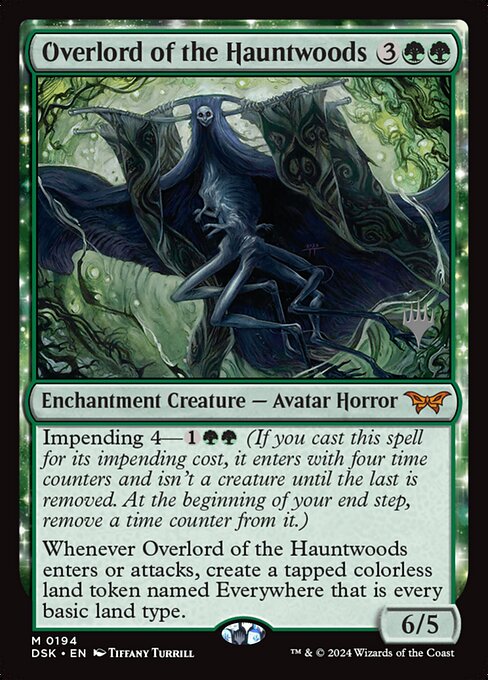 Overlord of the Hauntwoods from Duskmourn: House of Horror Promos