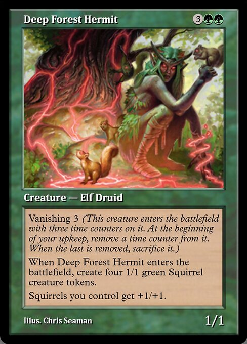 Deep Forest Hermit highlighted card art