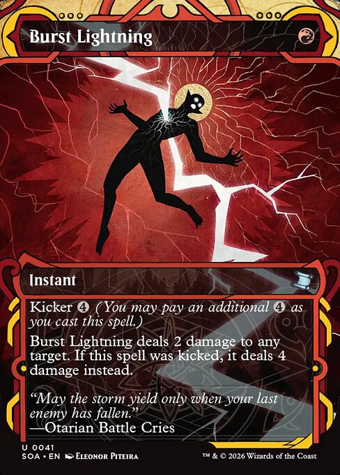 Burst Lightning highlighted card art