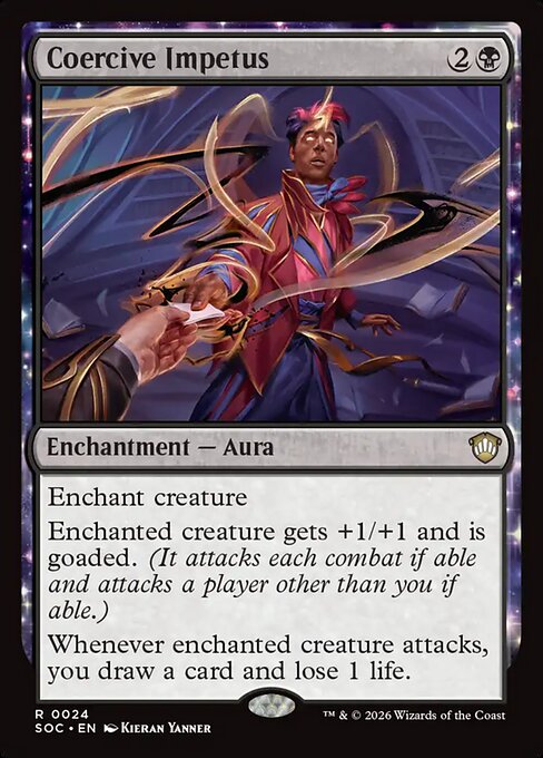 Coercive Impetus highlighted card art