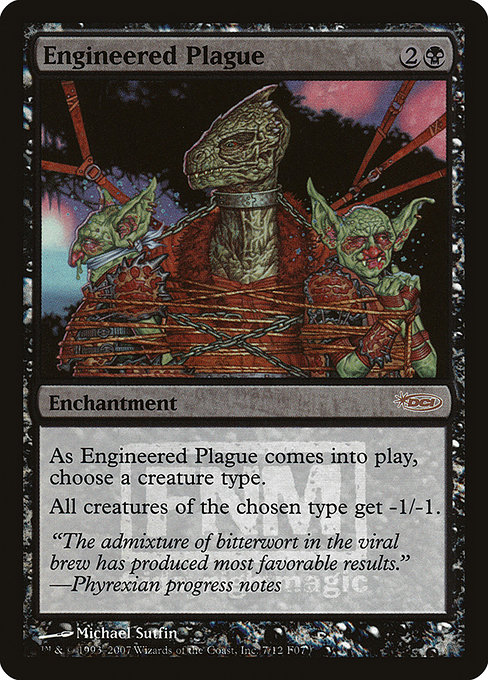Engineered Plague from Friday Night Magic 2007