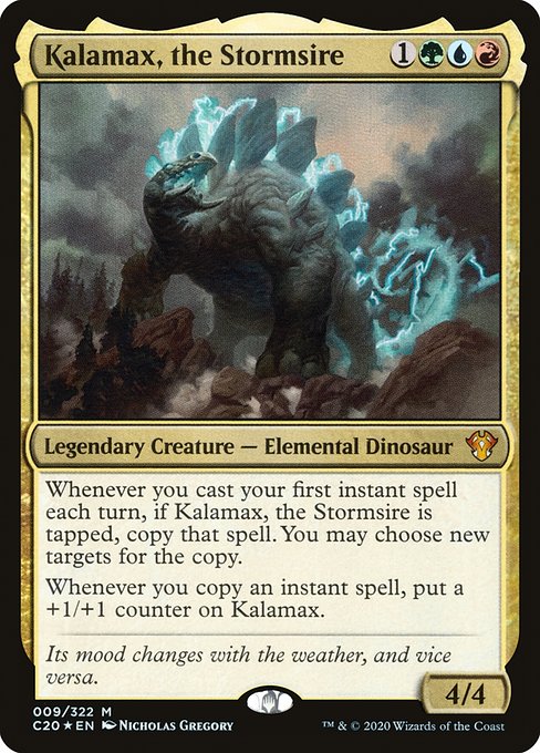 Kalamax, the Stormsire from Commander 2020