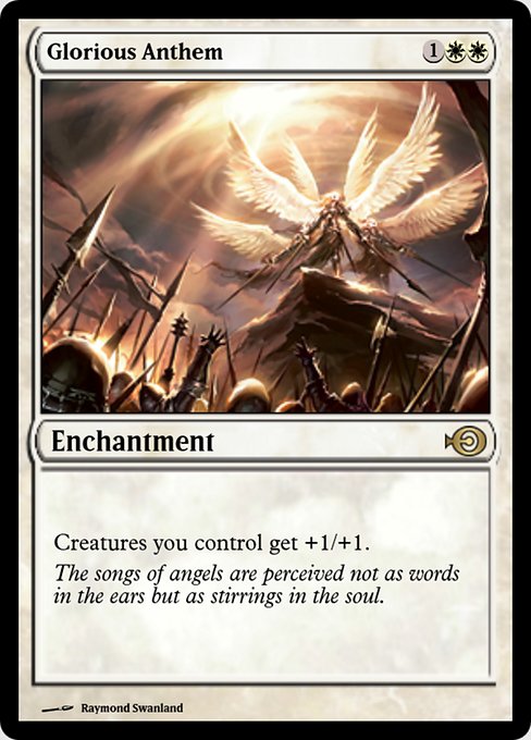 Glorious Anthem from Magic Online Promos