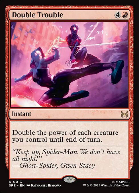 Double Trouble highlighted card art