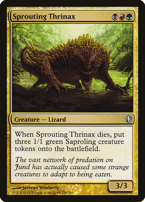 Sprouting Thrinax from Commander 2013