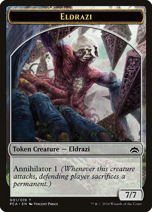 Eldrazi from Planechase Anthology Tokens