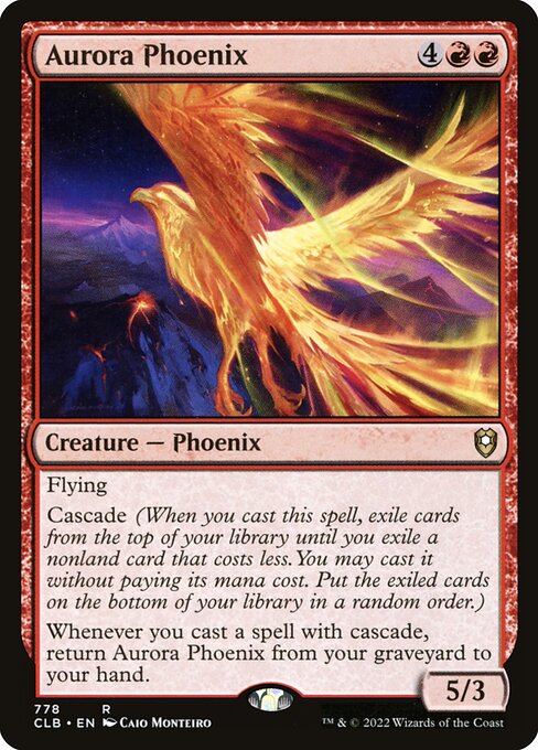 Aurora Phoenix highlighted card art