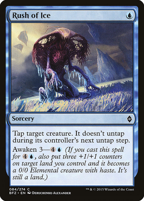 Rush of Ice highlighted card art