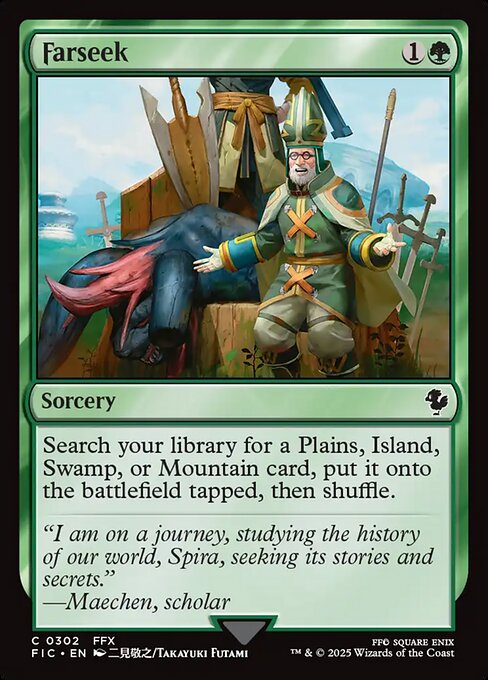 Farseek from Final Fantasy Commander