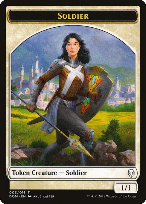 Soldier from Dominaria Tokens