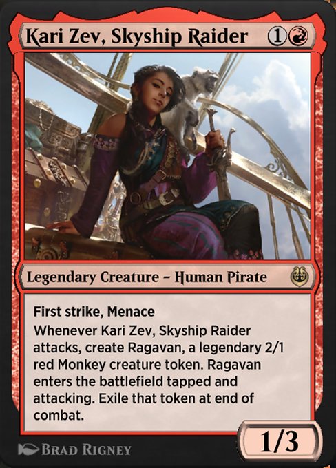 Kari Zev, Skyship Raider from Kaladesh Remastered