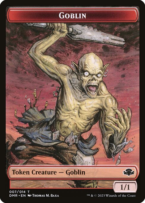 Goblin from Dominaria Remastered Tokens