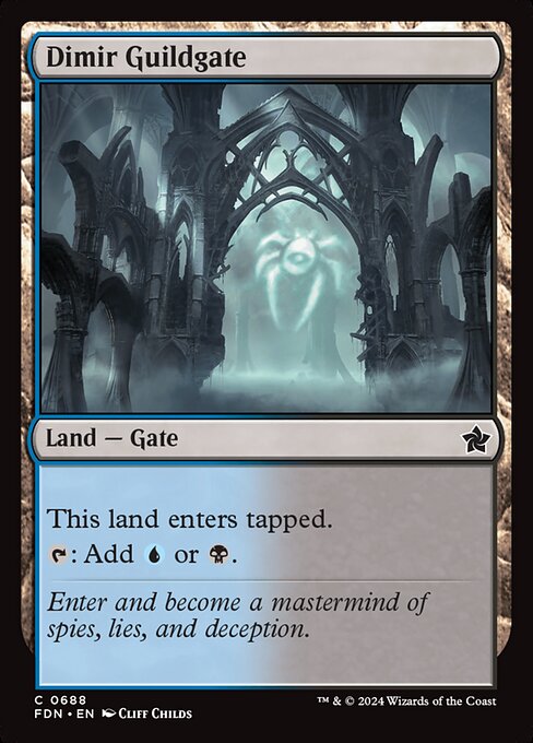 Dimir Guildgate from Foundations