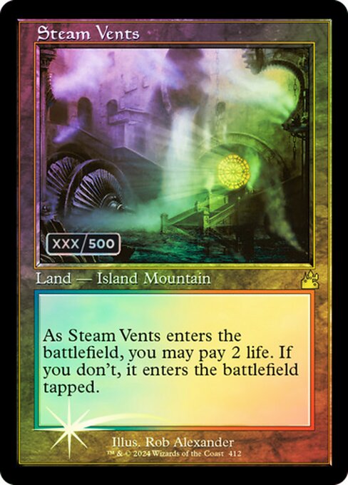 Steam Vents from Ravnica Remastered