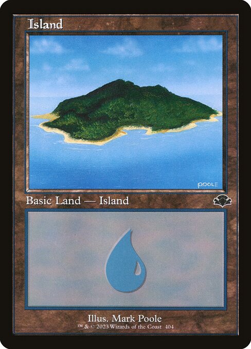 Island from Dominaria Remastered