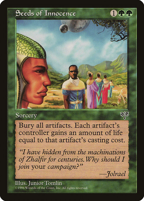 Seeds of Innocence highlighted card art