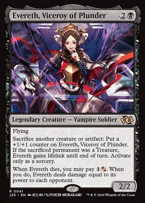 Evereth, Viceroy of Plunder highlighted card art