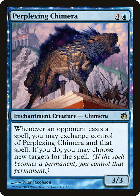 Perplexing Chimera highlighted card art