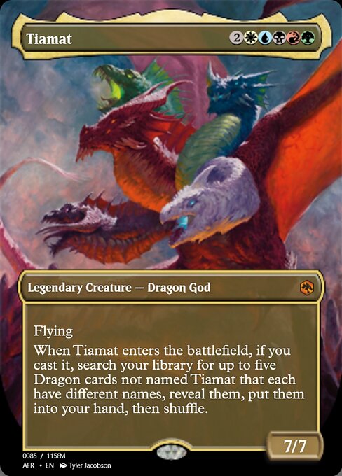 Tiamat from Magic Online Promos