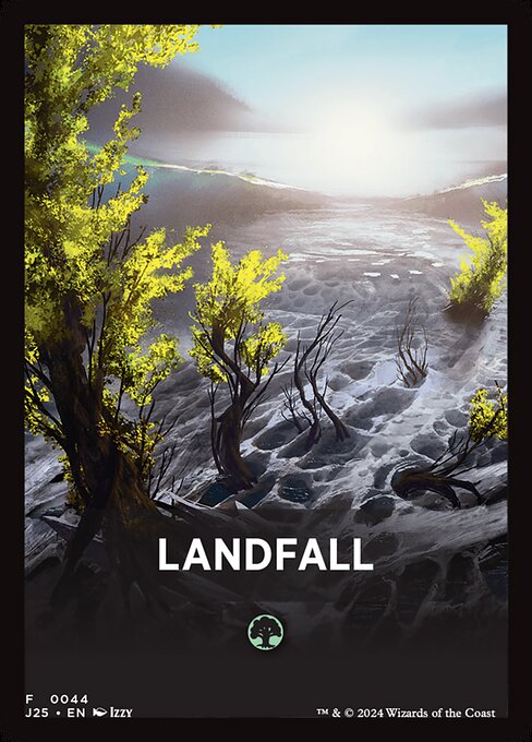Landfall highlighted card art