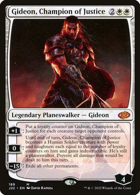Gideon, Champion of Justice highlighted card art