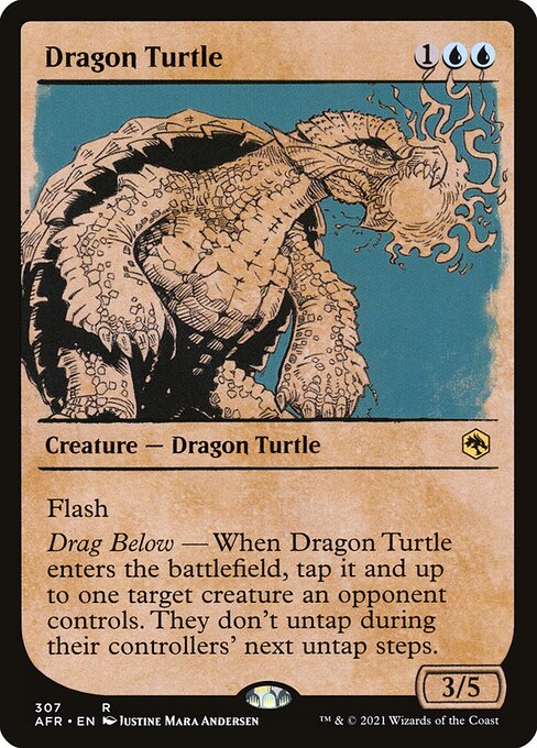 Dragon Turtle from Adventures in the Forgotten Realms
