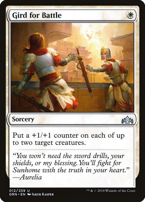 Gird for Battle from Guilds of Ravnica