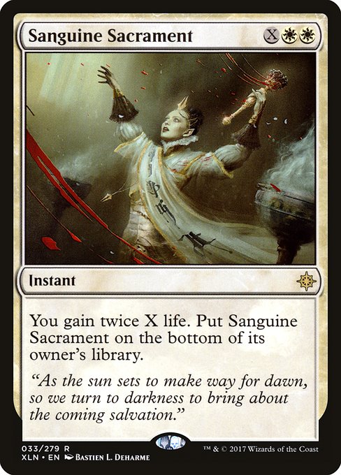 Sanguine Sacrament from Ixalan