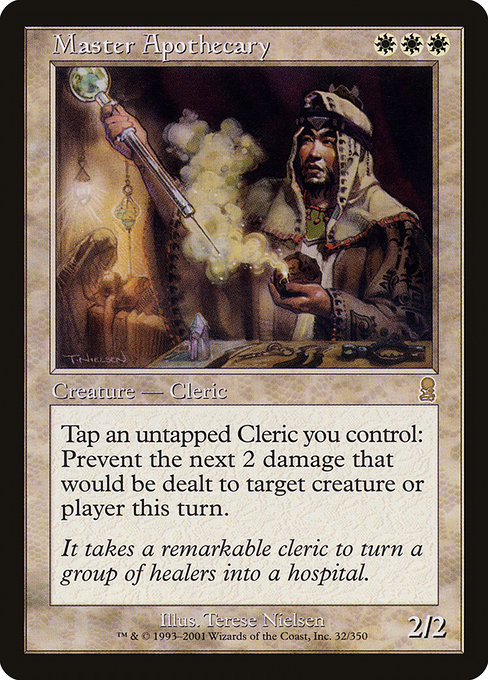 Master Apothecary highlighted card art