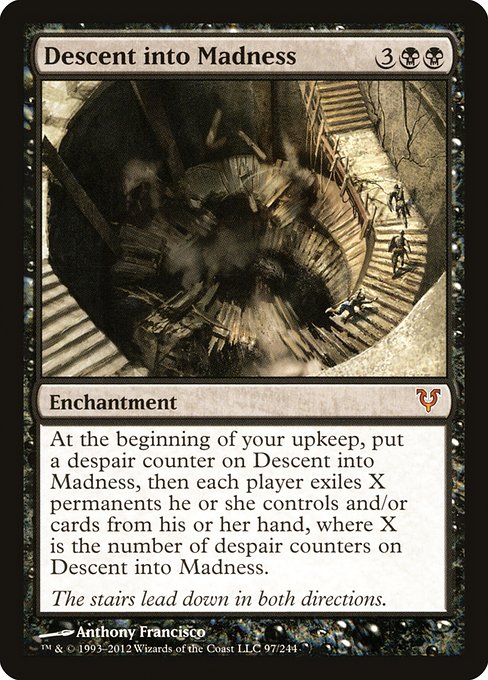 Descent into Madness highlighted card art