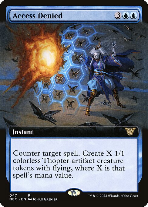 Access Denied from Neon Dynasty Commander