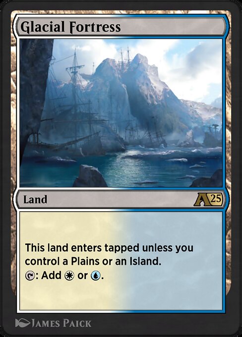 Glacial Fortress highlighted card art