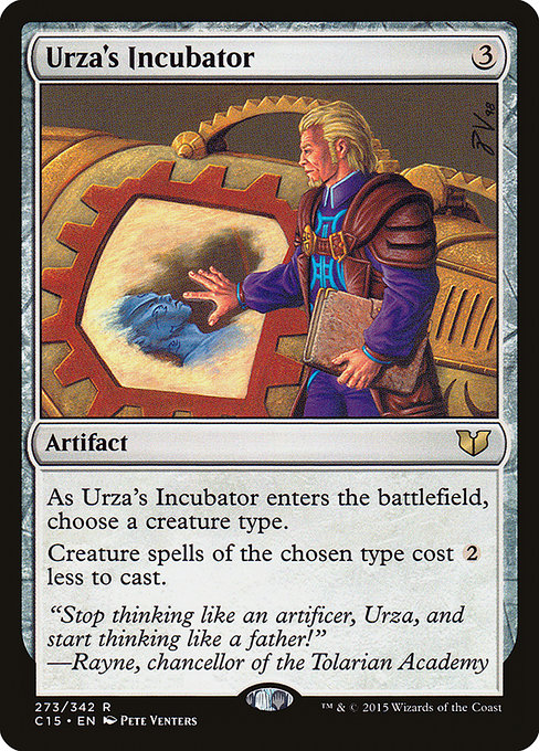 Urza's Incubator from Commander 2015