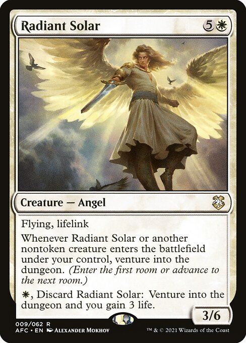 Radiant Solar from Forgotten Realms Commander