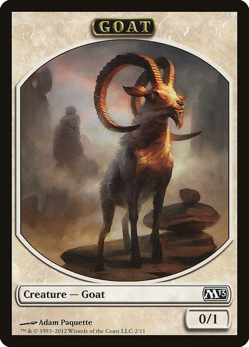Goat from Magic 2013 Tokens