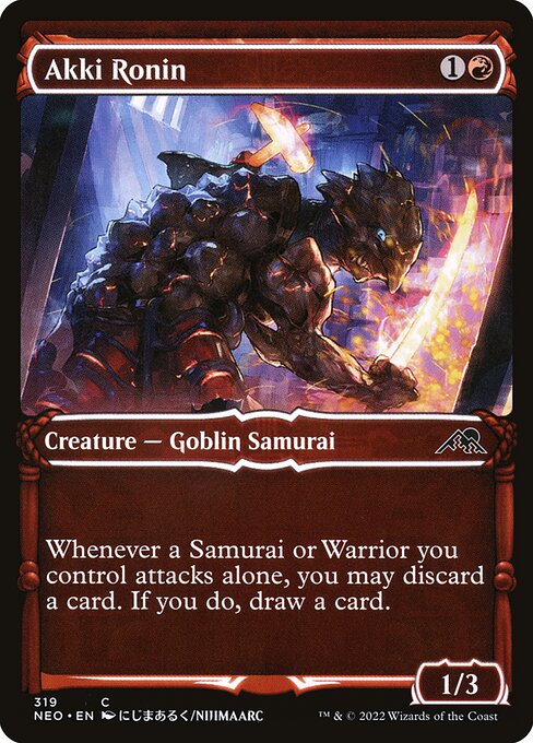 Akki Ronin from Kamigawa: Neon Dynasty