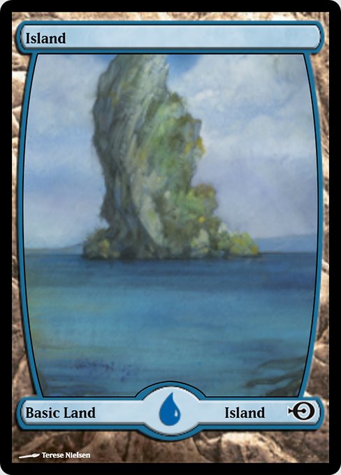 Island from Magic Online Promos