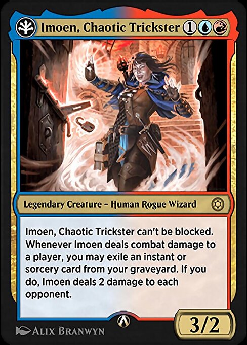 Imoen, Chaotic Trickster highlighted card art