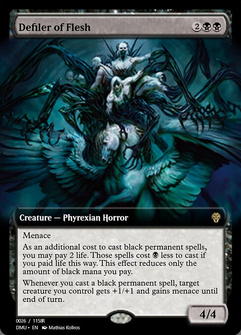 Defiler of Flesh highlighted card art