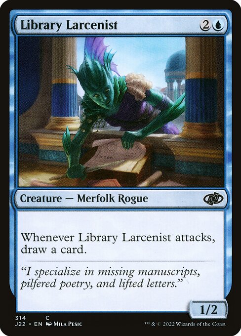 Library Larcenist highlighted card art