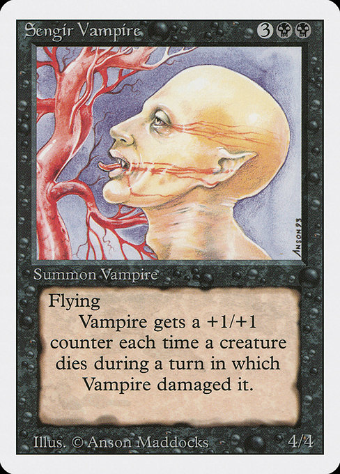 Sengir Vampire from Revised Edition