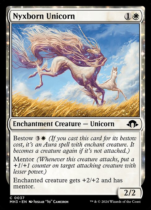 Nyxborn Unicorn highlighted card art