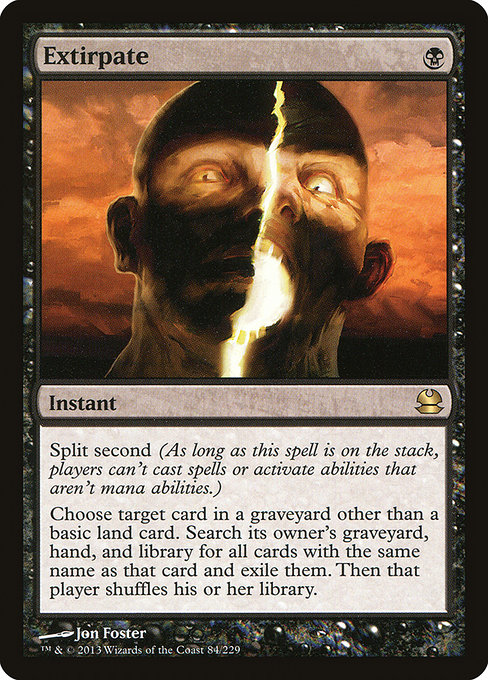 Extirpate from Modern Masters