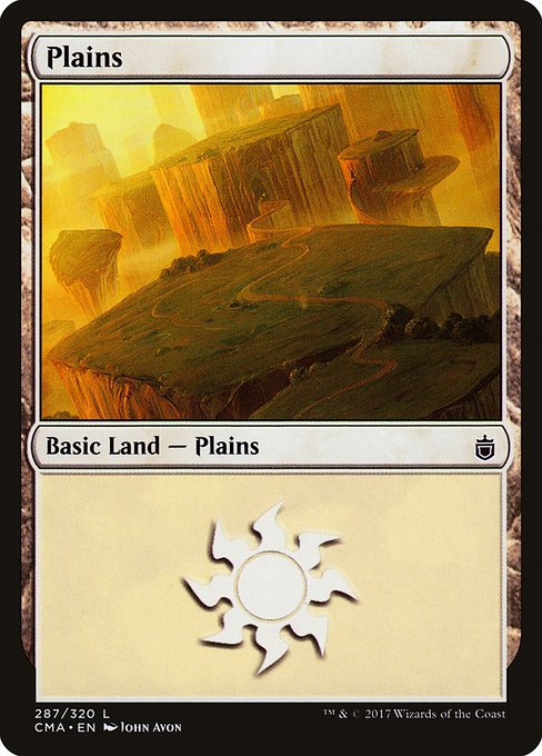 Plains from Commander Anthology